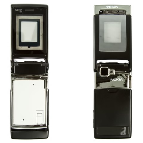 Корпус для Nokia N76, High Copy, чорний