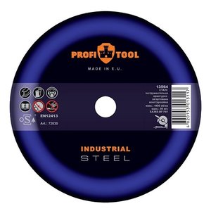 Круг отрезной по металлу PROFITOOL INDUSTRIAL 125х3,0х22,2 мм