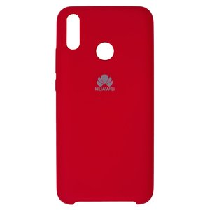 Чохол для Huawei Y9 2019 , червоний, Original Soft Case, силікон, red 14 