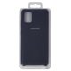 Чехол для Samsung A515F/DS Galaxy A51, черный, синий, Original Soft Case, силикон, dark blue (08)