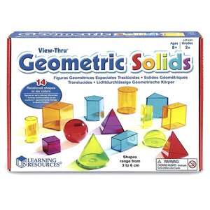 Обучающий игровой набор Learning Resources 3D Геометрия