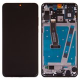 Дисплей для Huawei P30 Lite (2020) New Edition, чорний, з рамкою, Original (PRC), Marie-L21BX