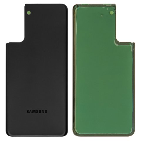 Задня панель корпуса для Samsung G996 Galaxy S21 Plus 5G, чорна, phantom black