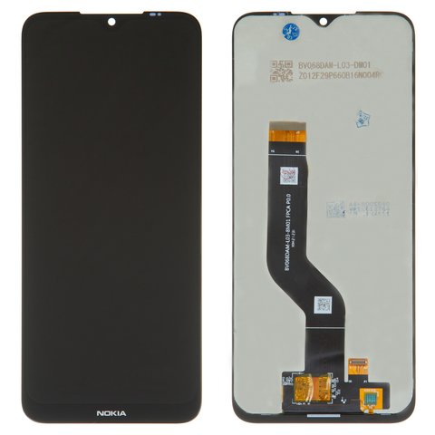 Дисплей для Nokia G50, чорний, без рамки, Original PRC 
