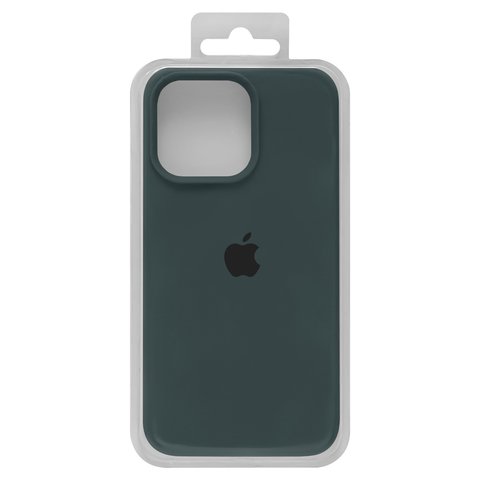Чехол для Apple iPhone 13 Pro, зеленый, Original Soft Case, силикон, pine green 55  full side
