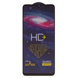 Защитное стекло HD+ для Xiaomi Poco C65, Redmi 13C, Redmi 13C 5G, 0,33 мм 9H, совместимо с чехлом, Full Glue, черный