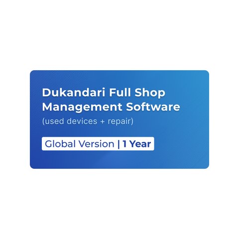 Dukandari Shop Management Software Global Version 1 год