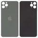 Задня панель корпуса для iPhone 11 Pro Max, зелена, не потрібно знімати скло камери, Original (PRC), big hole, matte midnight green