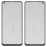 Скло корпуса G+OCA PRO для Realme 8, 8 Pro, з ОСА-плівкою, чорне