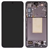Дисплей для Samsung S926 Galaxy S24 Plus, черный, с рамкой, Original (PRC)