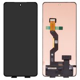 Дисплей для Motorola Moto G86, Moto G86 Power, чорний, без рамки, Original (PRC), XT2527-2