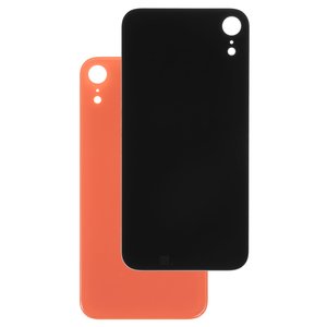 Panel trasero de carcasa puede usarse con iPhone XR, anaranjada, es necesario desmontar la cámara, small hole