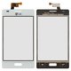 Touchscreen compatible with LG E610 Optimus L5, E612 Optimus L5, (white)