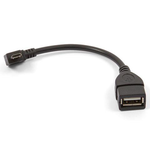 Кабель micro USB OTG, Г образный 