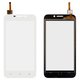 Touchscreen compatible with Huawei Ascend Y5C Y541, (white)