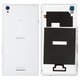 Housing Back Cover compatible with Sony D5102 Xperia T3, D5103 Xperia T3, D5106 Xperia T3, (white)