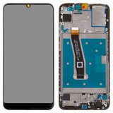LCD compatible with Huawei P Smart (2019), (black, with frame, Original (PRC), POT-LX1/POT-LX1AF/POT-LX1RUA/POT-LX2J/POT-LX3/POT-L23/POT-L21)