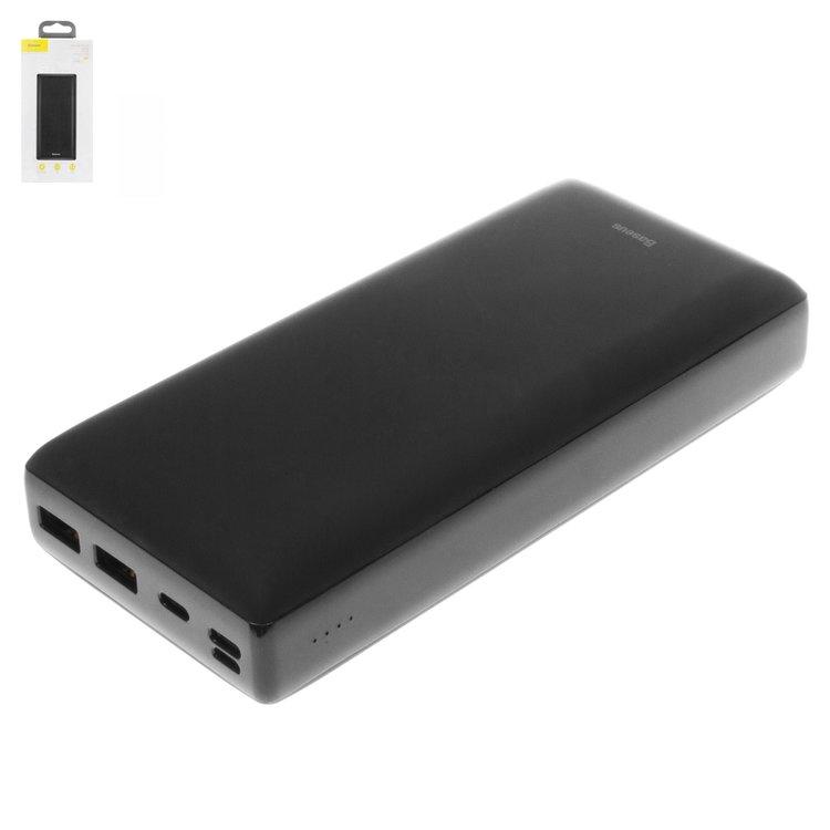 Power Bank Baseus X30 30000 Mah Usb Tipo C Entrada 5v 21a Type C Salidas 5v 3a Micro Usb 2008