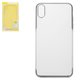 Case Baseus compatible with iPhone XS Max, (silver, transparent, silicone) #ARAPIPH65-MD0S