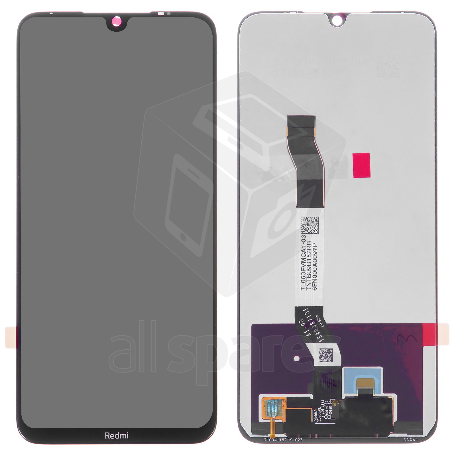 Lcd Compatible With Xiaomi Redmi Note 8 Black With Touchscreen Original Prc M1908c3jh M1908c3jg M1908c3ji All Spares