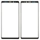 Housing Glass compatible with Samsung N960 Galaxy Note 9, (with OCA film, black)