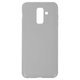 Case compatible with Samsung A605 Dual Galaxy A6+ (2018), (colourless, transparent, silicone)