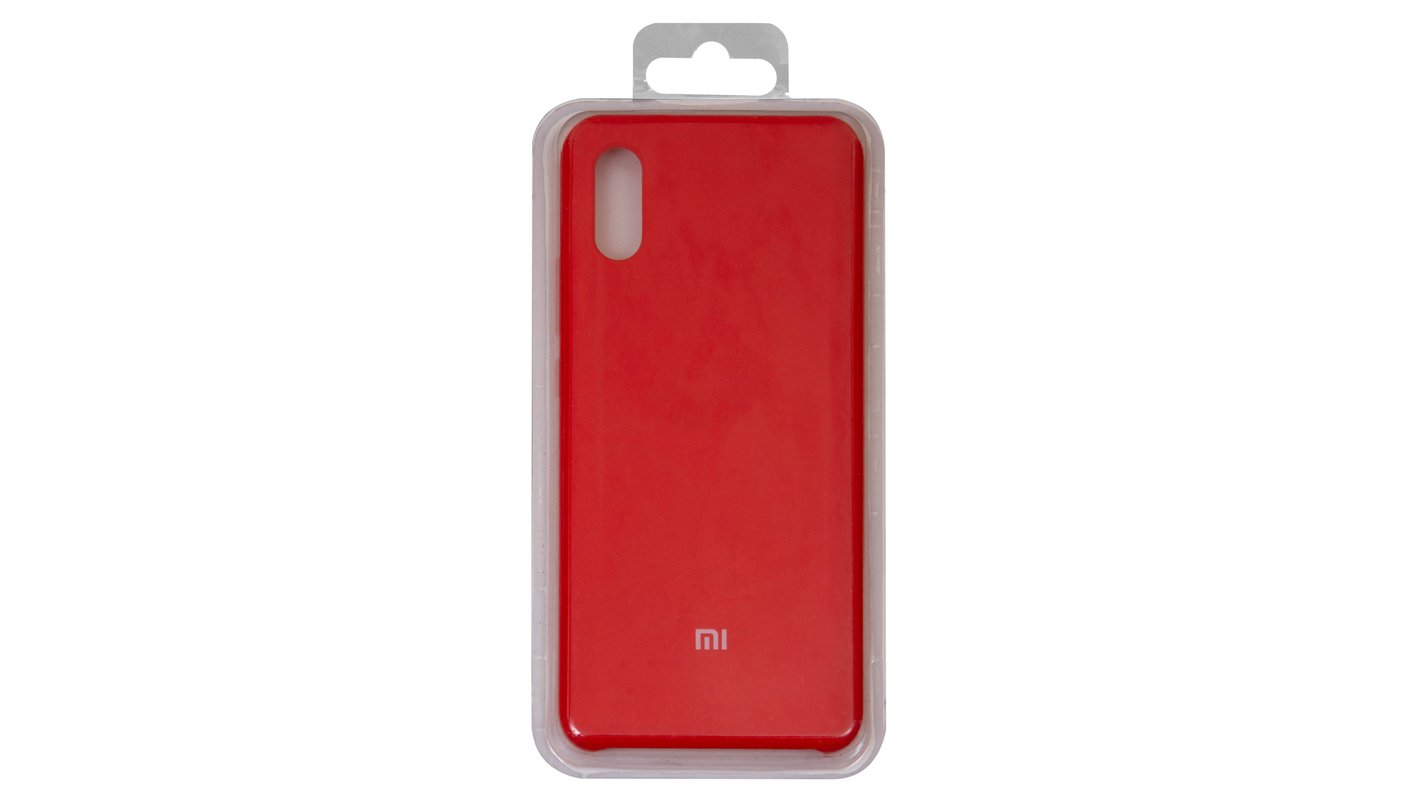 Чехол для Xiaomi Redmi 9A, красный, Original Soft Case, силикон, red (14),  M2006C3LG, M2006C3LI, M2006C3LC - All Spares