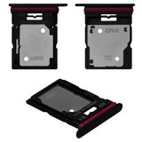 Sujetador de tarjeta SIM puede usarse con Xiaomi Poco X4 Pro 5G, negro, laser black