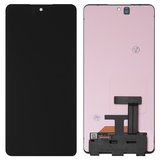 Pantalla LCD puede usarse con Samsung A736 Galaxy A73 5G, negro, sin marco, Original (PRC)