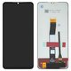 LCD compatible with Xiaomi Poco C40, Redmi 10C, (black, without frame, original (change glass) )