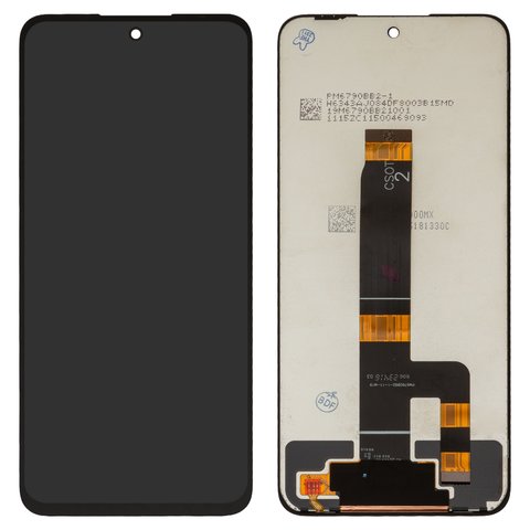 LCD compatible with Xiaomi Poco M6 Pro 5G, Redmi 12, black, without frame, Original PRC  