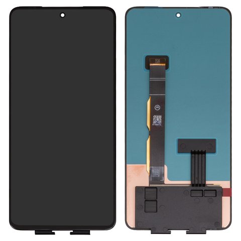 LCD compatible with Motorola Moto G84 XT2347, black, without frame, Original PRC  