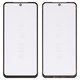 Housing Glass G+OCA PRO compatible with Xiaomi Poco M4 Pro 4G, Redmi Note 11, Redmi Note 11S, Redmi Note 12S, (with OCA film, black)