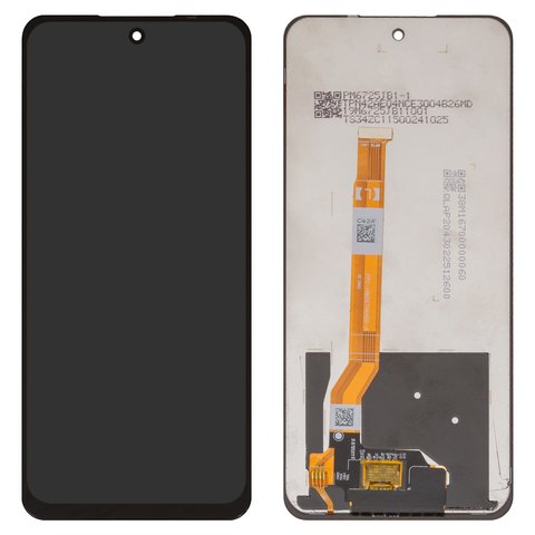 LCD compatible with Oppo A3x CPH2641 , A60, black, without frame, High Copy, CPH2639, CPH2631 