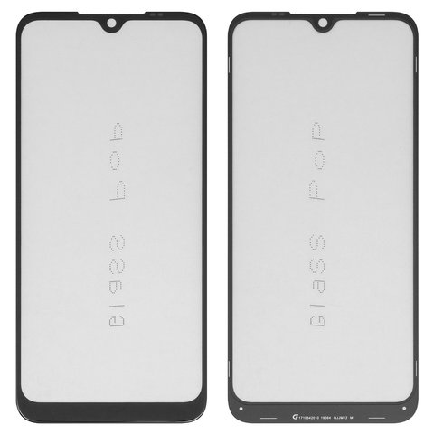 Стекло корпуса G+OCA PRO для Xiaomi Redmi Note 8T, с OCA пленкой, черное