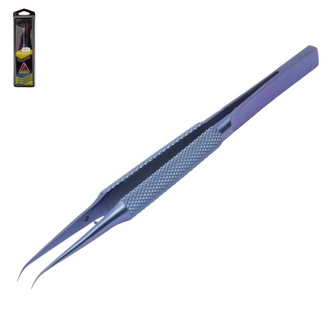 Mounting Tweezers Kingmax TAD 15, curved, 140 mm 