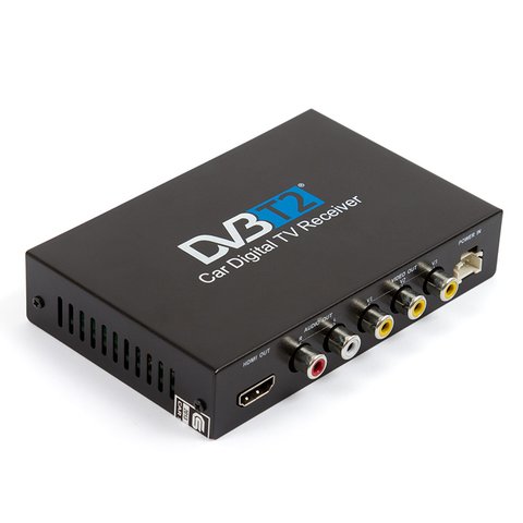 Receptor de TV para coche con función de grabación DVB T2