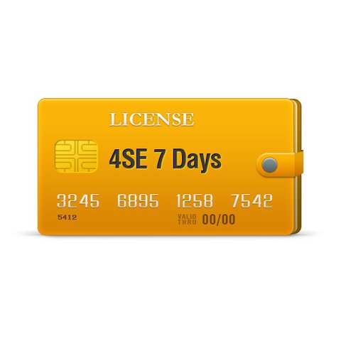 4SE 7 Days License