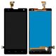 LCD compatible with Huawei Honor 3C H30-U10, (black, High Copy)