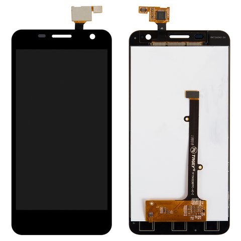 LCD compatible with Alcatel One Touch 6012 Idol Mini Sate, black, without frame 