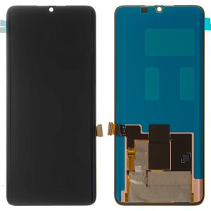 Дисплей для Xiaomi Mi Note 10, Mi Note 10 Lite, Mi Note 10 Pro, черный, без рамки, Original PRC , M1910F4G, M1910F4S, M2002F4LG