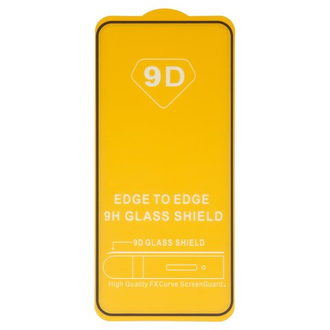 Tempered Glass Screen Protector compatible with Xiaomi 14, Full Glue, compatible with case, without package, without wipes , black 