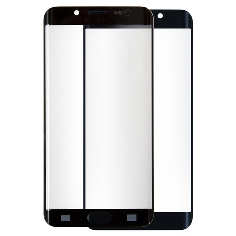 Vidrio de carcasa puede usarse con Samsung G928 Galaxy S6 EDGE Plus, azul