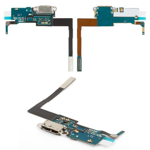 Cable flex puede usarse con Samsung N9005 Note 3, N9006 Note 3, del conector de carga, con micrófono, con componentes, rev 1.1