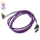 Cable de carga Baseus MVP Elbow, USB tipo-A, Lightning, 100 cm, 2.4 A, azul, #CALMVP-D03