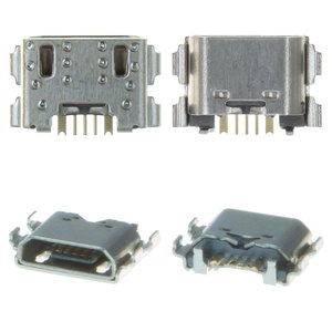 Conector de carga puede usarse con Xiaomi Redmi 7, Redmi 7A, 5 pin, micro USB tipo B