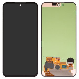 Pantalla LCD puede usarse con Samsung A546 Galaxy A54 5G, negro, sin marco, Original PRC 