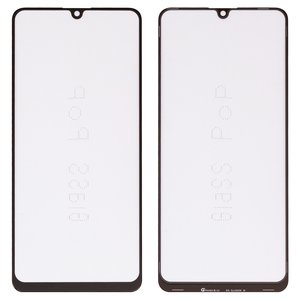 Vidrio de carcasa G+OCA PRO puede usarse con Samsung A325 Galaxy A32, con película OCA, negro