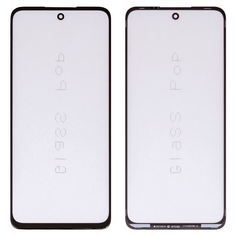 Vidrio de carcasa G+OCA PRO puede usarse con Motorola Moto G14 PAYF0010IN, con película OCA, negro