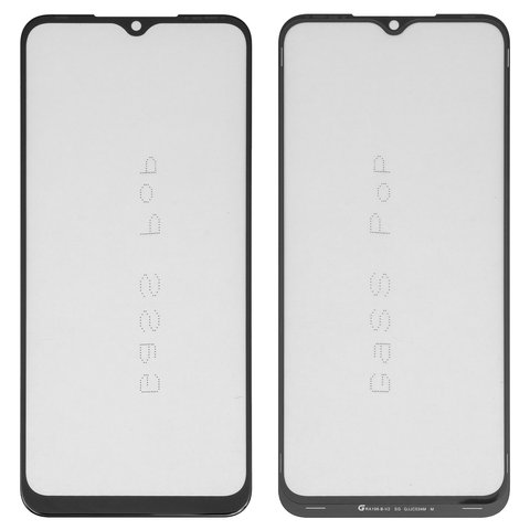 Vidrio de carcasa G+OCA PRO puede usarse con Tecno Pop 5 Lite, Pop 5 LTE, con película OCA, negro